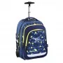 School backpack with wheels BAGGYMAX Trolley Spaceship