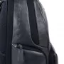 Laptop backpack Piquadro Urban 15.6 inches made of leather